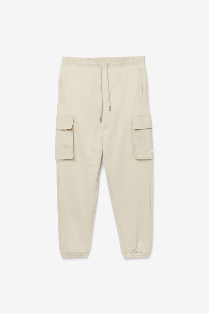 Fila Pants Project 7 Cargo Mens Beige - India MAQ-450918